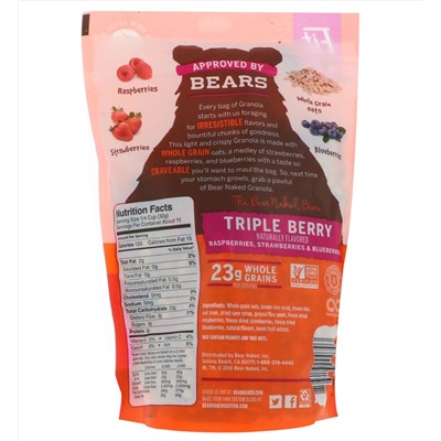 Bear Naked, Fit, Granola, Triple Berry, 12 oz (340 g)