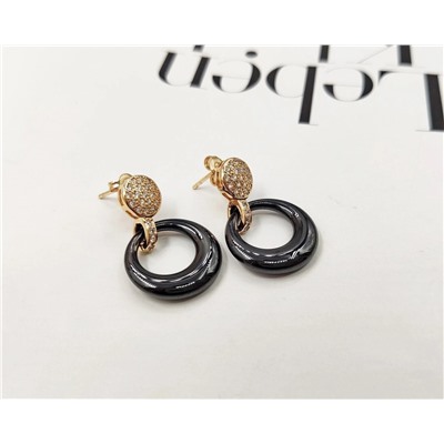 Серьги с керамикой