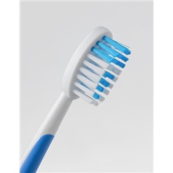 Детская зубная щётка с песочными часиками (голубая)