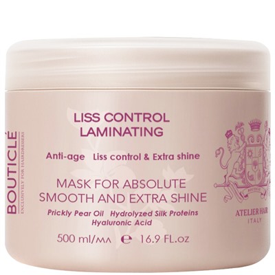 BOUTICLE LAMINATING Разглаживающая ламинирующая маска 500 мл
