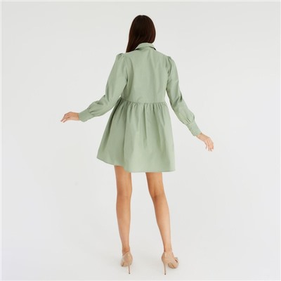 Платье летнее женское MIST размер 46, оливковый