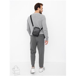 Сумка мужская кожаная 8613S black Fuzhiniao