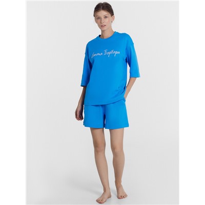 КОМПЛЕКТ ЖЕНСКИЙ (ФУТБОЛКА, ШОРТЫ) 592526