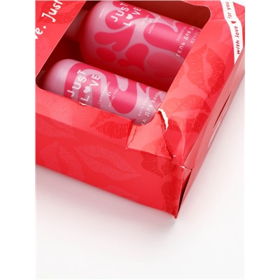 УЦЕНКА Набор Love collection, гель для душа, 300 мл и пена для ванны,300 мл