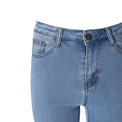 Джинсы женские, цвет серо-голубой, размер 42 (25)