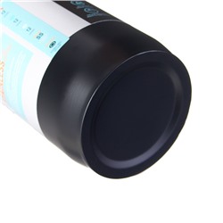 Термокружка «Путешествие», 600 мл, 20.7×7.5 см, сохраняет тепло до 12 ч, нержавеющая сталь, чёрная