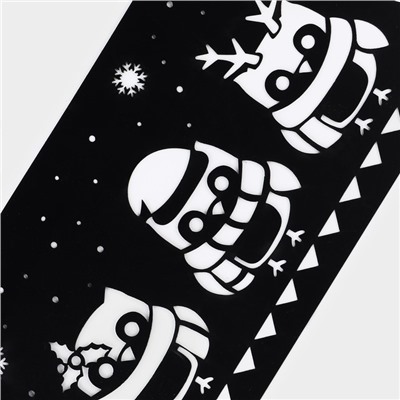Трафареты для выпечки «Новогоднее настроение», 32×10 см