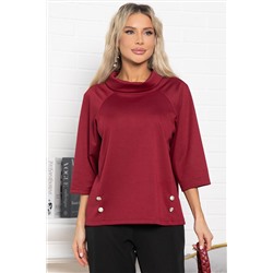 Джемпер Эдельвейс (бордовый) Б15003-18М