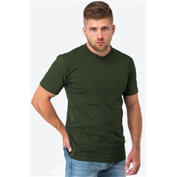 Мужская хлопковая футболка с V-вырезом Happyfox