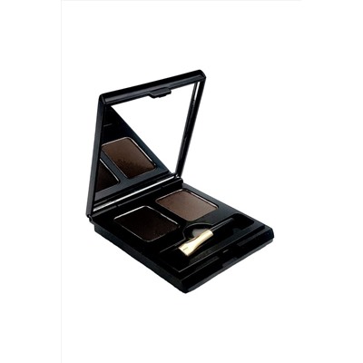 L’ocean Тени для бровей / Eye Brow Cake, 01 Black + Brown KRISTALLER, 1109336