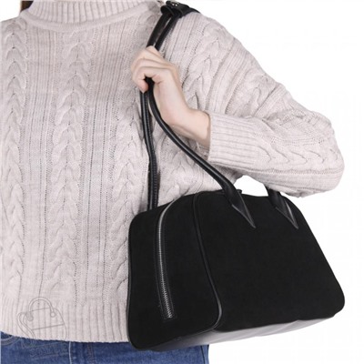Сумка женская кожаная 990180NNAA black Natale Navetta