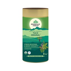 Organic India Tulsi Original / Тулси Ориджинал Напиток на Основе Листьев Священного Базилика 100 г