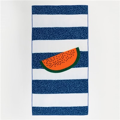 Полотенце пляжное «Этель» Watermelon, 70×140 см,250 г/м², 100% п/э