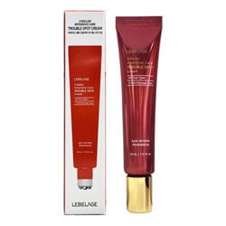 Lebelage Крем-роллер для проблемной кожи лица с 3 роликовыми шариками / 3-Roller Intensive Care Trouble Spot Cream, 30 мл 24075