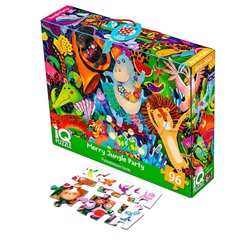 IQ Пазл с развивающей игрой 96 "Весёлая вечеринка в джунглях" 6+ (new)