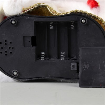 Фигурка Дед Мороз 40 см красный кафтан / 23A14-16 /уп 18/музыкальный