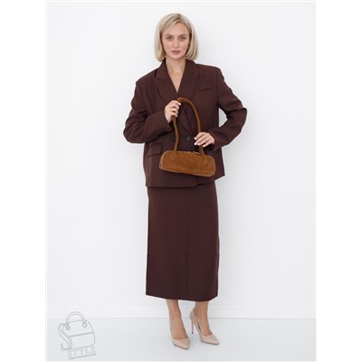 Сумка женская кожаная 89-6830-1VG brown Vitelli Grassi