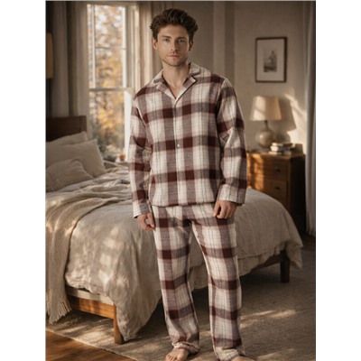 КОМПЛЕКТ МУЖСКОЙ (РУБАШКА, БРЮКИ) 591047