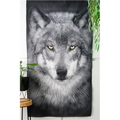 Полотенце банное Акела (Темно серый)