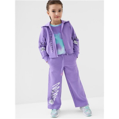 Брюки трикотажные для девочек