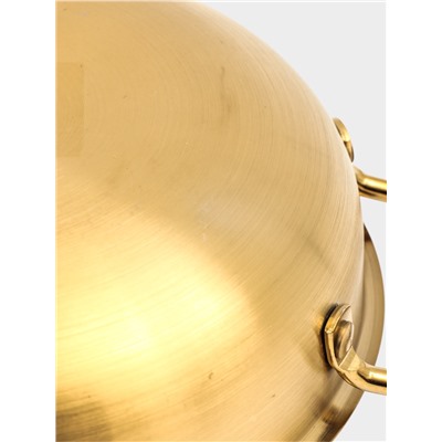 УЦЕНКА Сотейник 20 см, h=6, толщина 1 мм, 201 сталь, цвет золото