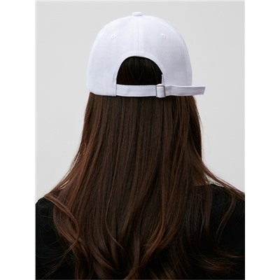 Бейсболка женская MIST Lucky, белая, размер 56-58