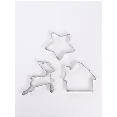 Формы для выпечки новогодние «Зимний вкус», 10 шт.