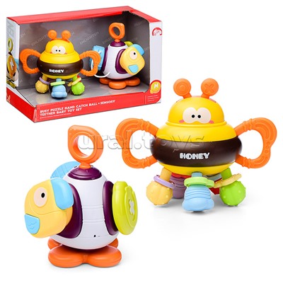 Набор игрушек "Веселая игра" в коробке