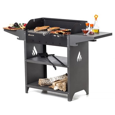 Мангал Family Standart Grill FSG2000, 133.2×39.4×89.5 см, 2 мм, крышка, боковые полки