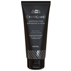 ESTEL ALPHA НOMME CHROME Шампунь-гель для волос и тела 200 мл