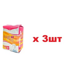 Adel28 Premium Женские гигиеническиe прокладки Large 5 капель 10шт Korea 3шт