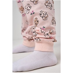 Пижама с брюками Кулирка с рибаной длинный рукав НАТАЛИ, 1244130