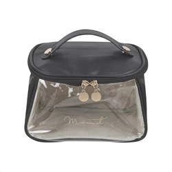 Kristaller Косметичка женская Elegant suitcase, черный 25062