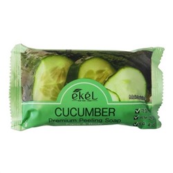 Ekel Мыло косметическое с экстрактом огурца / Peeling Soap Cucumber, 150 г 18682