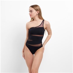 Купальник женский слитный, цвет чёрный, размер 50 (46)