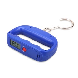 УЦЕНКА Весы-безмен Luazon LVU-05, до 50 кг, синие, крюк