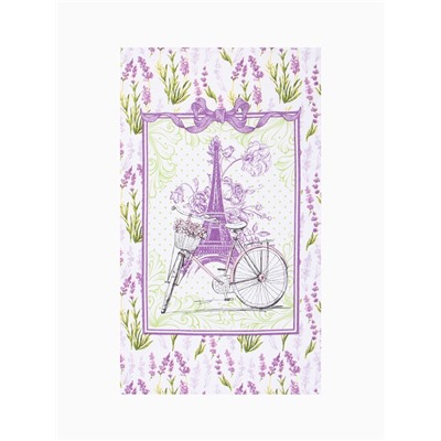 Набор кухонных полотенец Доляна «Прованс», 35×60 см-4 шт., 100% хлопок