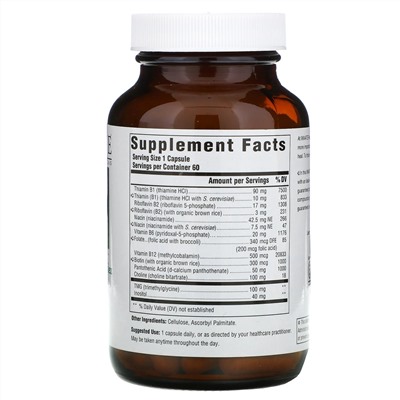 Innate Response Formulas, коферментный комплекс основных витаминов группы B, 60 капсул