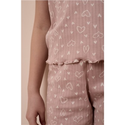 Пижама футболка и шорты М226007рм