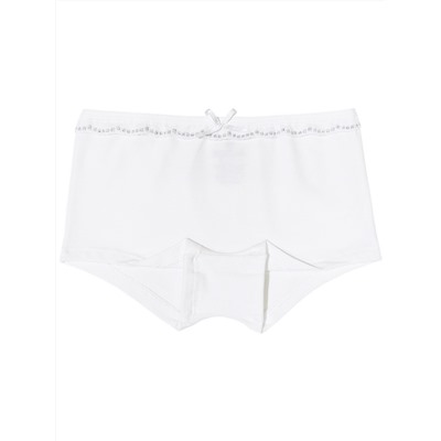 5236-01 Трусы шорты для девочек белые (BAYKAR)