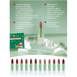 NJ Cosmetics Подарочный набор матовых помад для губ, 4 шт