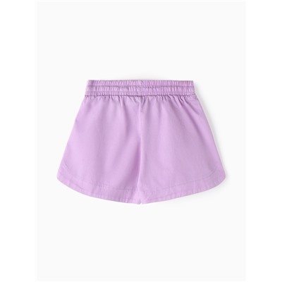 Хлопковые шорты для девочек KAFTAN, рост 110 см, сиреневые