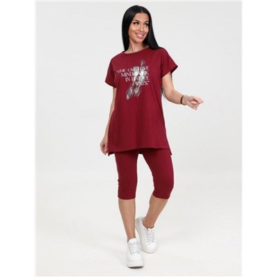 Костюм "Эпюр" (Бордовый)