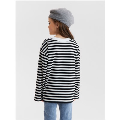 Лонгслив детский KAFTAN «Полоска», рост 90 см
