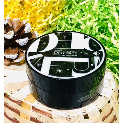патчи  Rearar DiaForce Premium Hydro-gel eye patch Snow