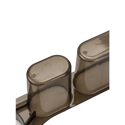 УЦЕНКА Органайзер навесной 3секц с кл осн NEO 28.7×10.5×8.5 см сер/бел к/кор накл QF