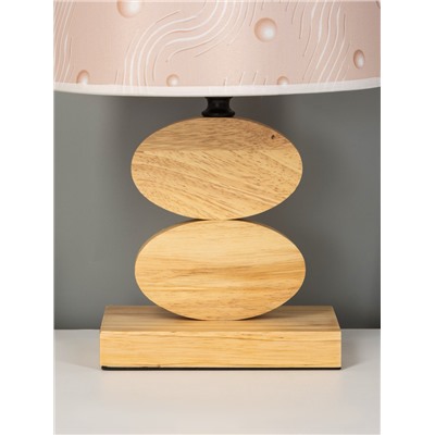Настольная лампа «Клауд» 1×40 Вт Е27 светлое дерево 24×24×27 см RISALUX