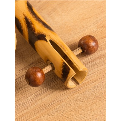 Сувенирный музыкальный инструмент «Маракас-Стучалка», 24×15×7 см