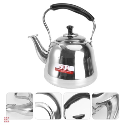 Чайник металлический с ситечком JHL, 1,5л