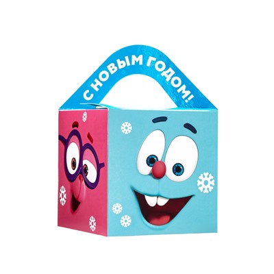 Сладкий новогодний подарок «Смешарики», детский, 500 г